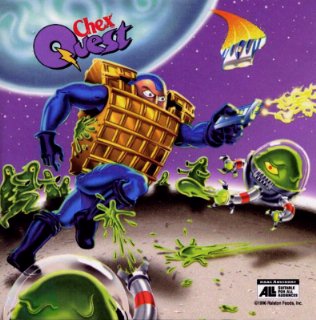 Chex Quest CD-ROM Sleeve