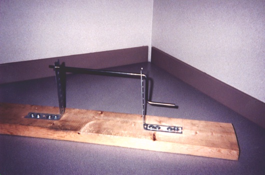 A mandrel with stand