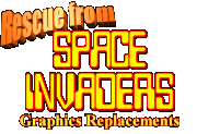 Rescue from Space Invaders Graphics Replacements